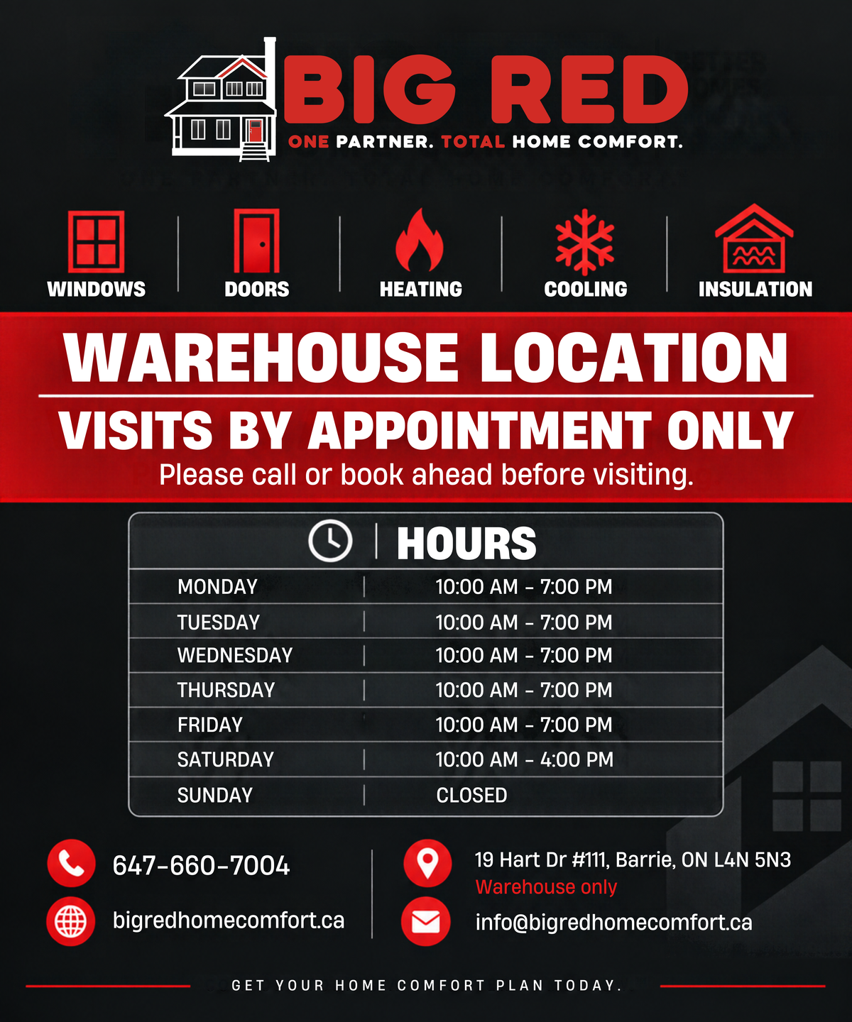 Big Red Door Magnet